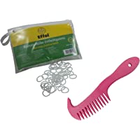 Los mejores  - Markgraf Effol Niemals - Gomas para crines (400 unidades- transparentes)